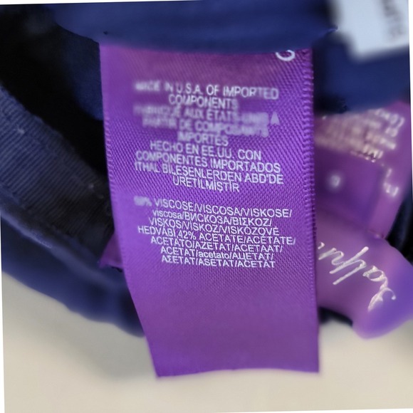 Ralph Lauren Purple Label Navy Blue Wide Leg Sailor Button Palazzo Pants Size 6 - Picture 5 of 14